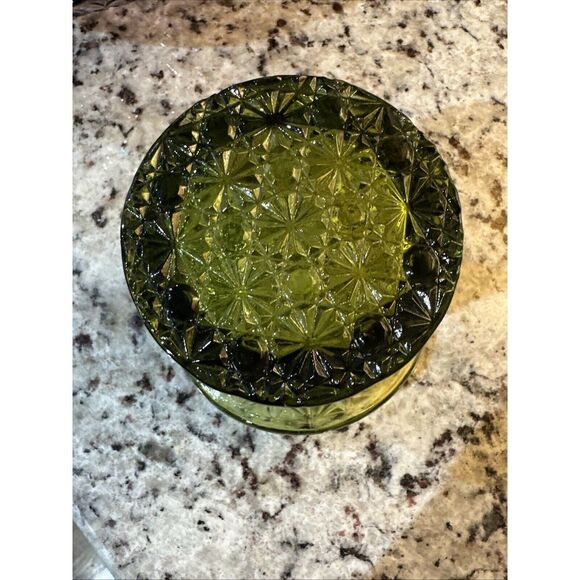 Fenton Daisy & Button Design Glass‎ Top Hat Candy Dish/Decorative Piece - Picture 1 of 4